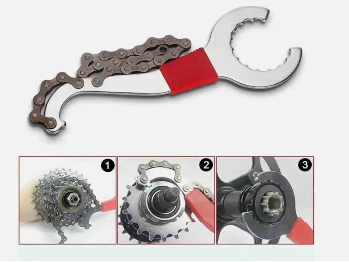 Complete Bicycle Tool Kit for Chain Breaker and Crank Removal
