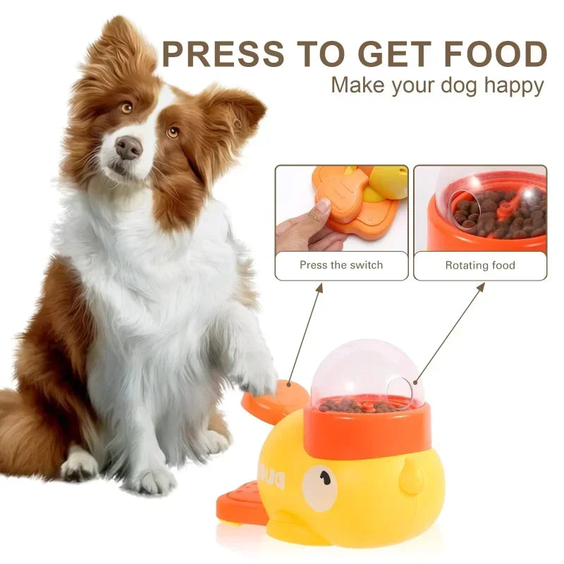 Cat Toy Cat Automatic Feeder Cat Interactive Toy Pet Automatic Food Treat Dispenser Pet Snack Feeder Dog Training Pet