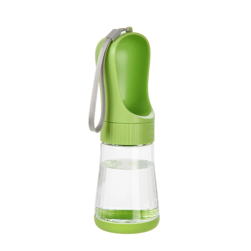 Portable Glass Pet Water Bottle Dogs Travel Drinking Dispenser