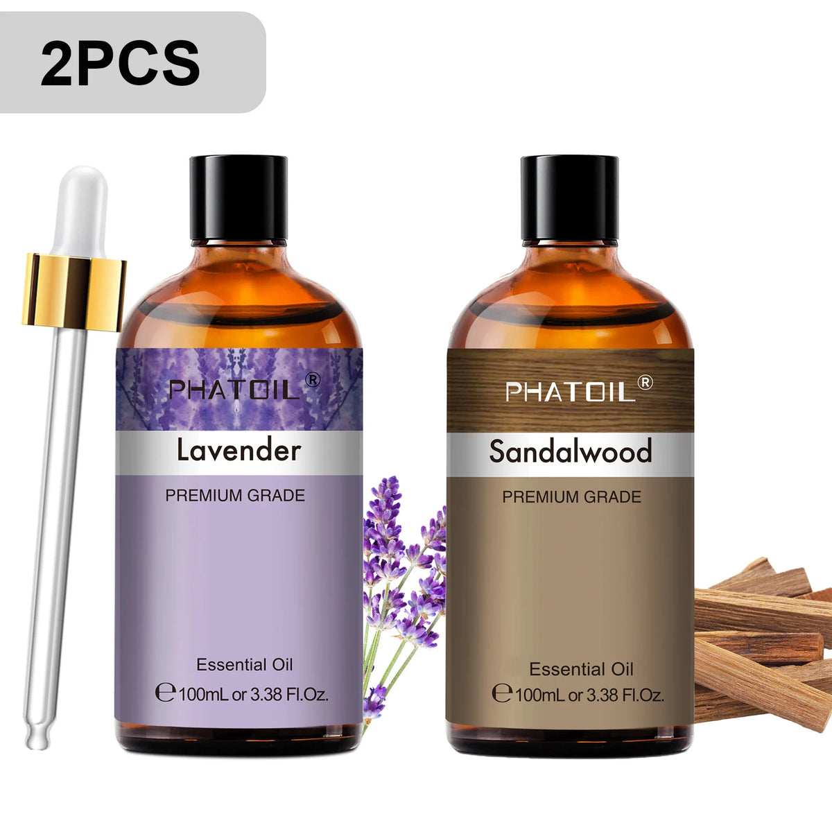 PHATOIL Essential Oil Set For Diffusers Soap Candles And Aromatherapy