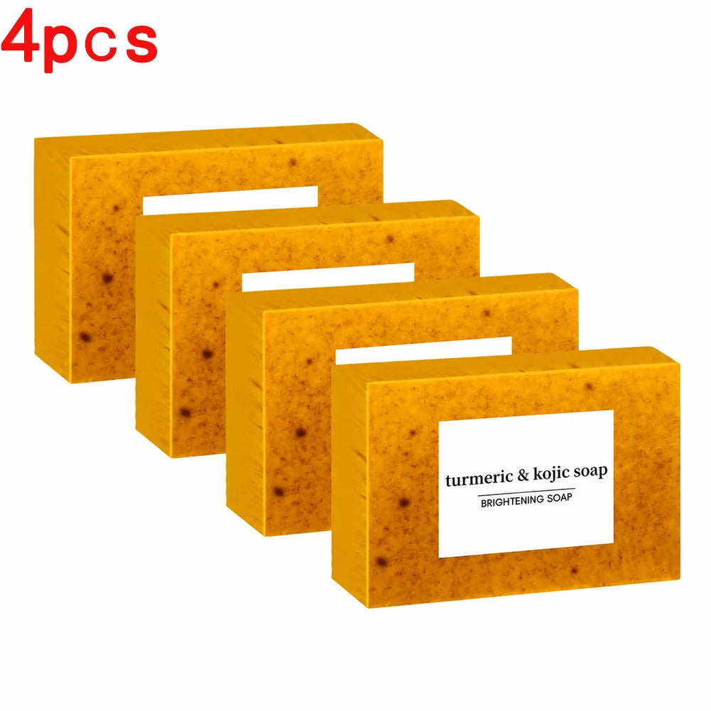Natural Turmeric Handmade Facial And Body Brightening Soap Bar