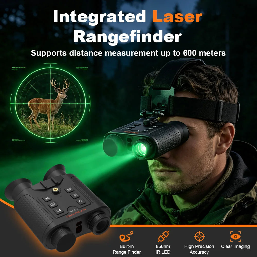 GTMEDIA V6 Pro Infrared Night Vision Binoculars With Digital Zoom