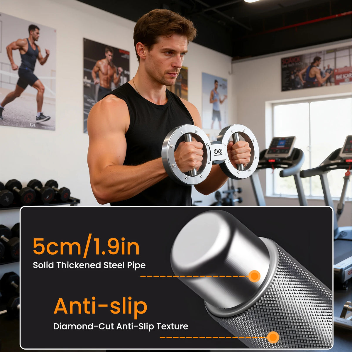 Adjustable Grip Strength Trainer For Forearm And Hand Exercises