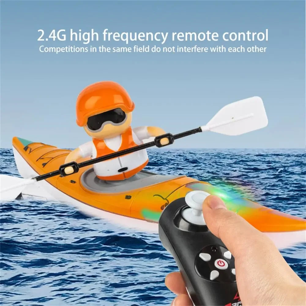Conusea Remote Control Kayak Racing Boat With Fast Speed Performance